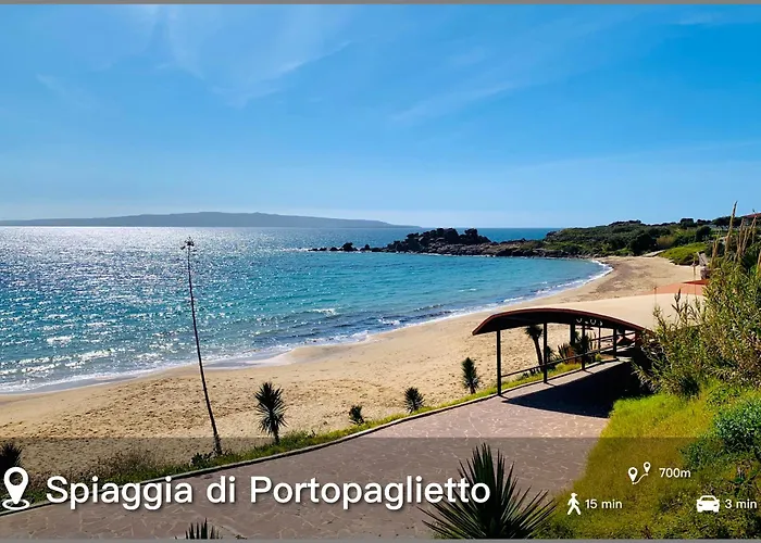 La Colonna - 350m Dalla Spiaggia, Sardegna *